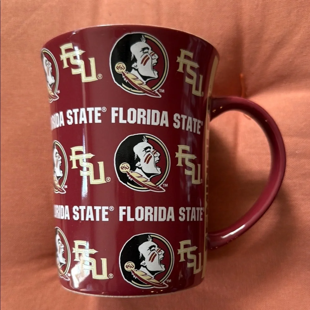 Florida State Seminoles Mug and Travel Tumbler Set - Red and Black - Picture 2 of 5